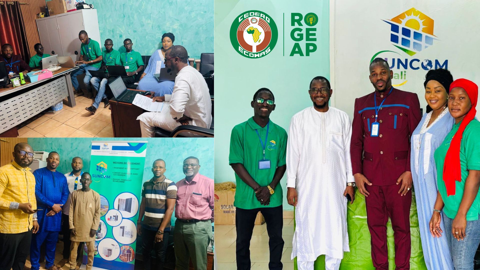 ROGEAP et SUNCOM MALI : un partenariat au service de l’accès à l’énergie solaire